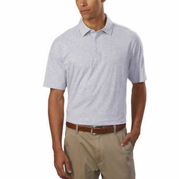 Kirkland Signature Men’s Pima Polo - Picture 1 of 3